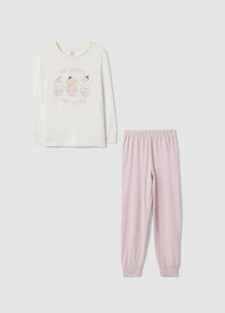 FETE - Pijama Maneca Lunga Cloud Dancer Fete 10-15 Ani