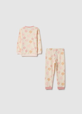 ДЕВОЧКИ - OVS Kids Пижама С Длинным Рукавом Для Девочек Fuxia Pink 9-36 Месяцев