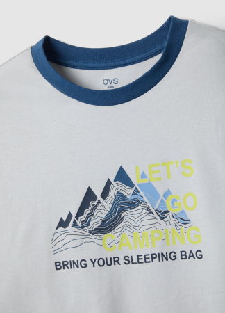 Мальчики 3-10 ЛЕТ - OVS Kids Пижама С Длинным Рукавом Для Мальчиков Серая 3-10 Лет