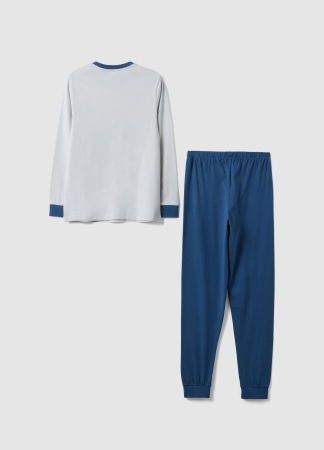 Мальчики 3-10 ЛЕТ - OVS Kids Пижама С Длинным Рукавом Для Мальчиков Серая 3-10 Лет