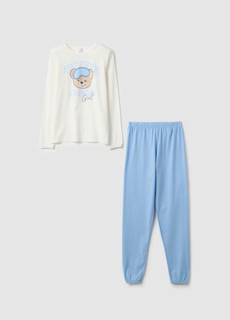 Pijamale - OVS Kids Pijama Maneca Lunga Snow White Fete 10-15 Ani