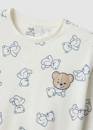 FETE - OVS Kids Pijama Maneca Lunga Snow White Fete 10-15 Ani