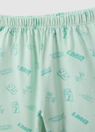 BAIETI - OVS Kids Pijama Maneca Scurta Verde Baieti 3-10 Ani