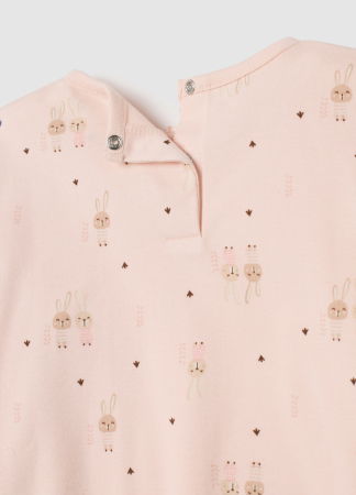 Pijamale - OVS Kids Pijama Mangano Calcite Fete 9-36 Luni