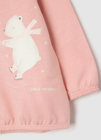 FETE - OVS Kids Pijama Piersic Fete 9-36 Luni