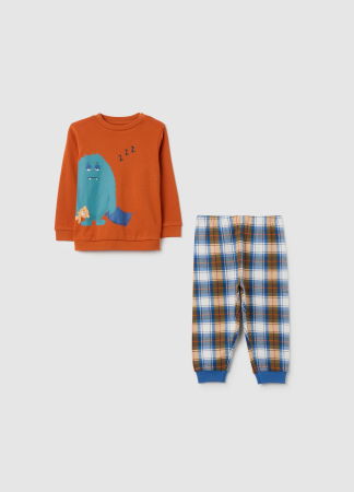 Pijamale - OVS Kids Pijama Rust Baieti 9-36 Luni