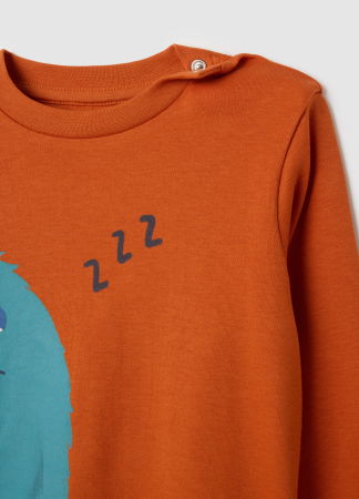 Pijamale - OVS Kids Pijama Rust Baieti 9-36 Luni