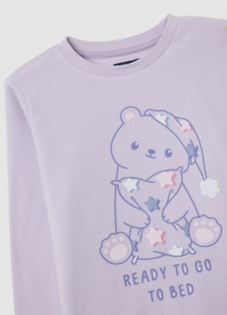 OVS Kids Pijama Violet Pal Fete 3-10 Ani [2]