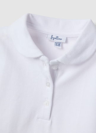 FETE - Polo Brilliant White Fete 9-36 Luni