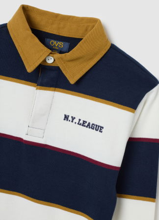 Baieti 3-10 ANI - OVS Kids Polo Maneca Lunga Multicolor Baieti 3-10 Ani