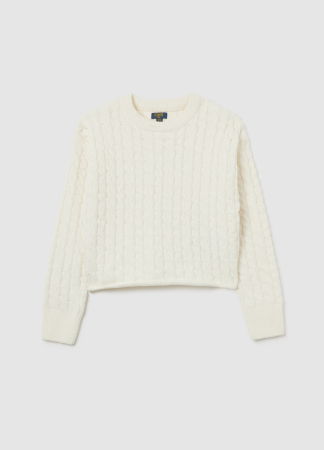 Девочки 10-15 ЛЕТ - OVS Kids Свитер Для Девочек Белый 10-15 Лет