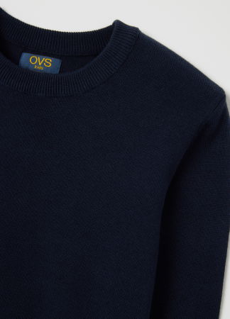 Tricotaje - OVS Kids Pulover Albastru Inchis Baieti 3-10 Ani