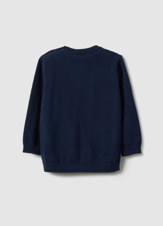 BAIETI - OVS Kids Pulover Albastru Inchis Baieti 9-36 Luni