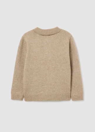 Tricotaje - OVS Kids Pulover Beige Melange Baieti 3-10 Ani