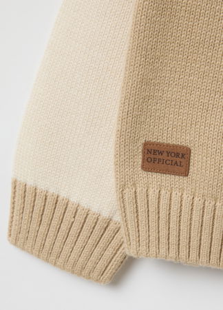 OVS Kids Pulover Bej Baieti 3-10 Ani [3]