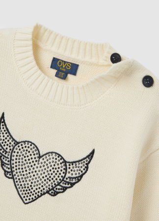 Трикотажы - OVS Kids Свитер Для Девочек Blanc De Blanc 3-10 Лет