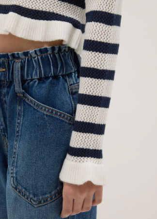 ДЕВОЧКИ - OVS Kids Свитер Для Девочек Blue/Alb 10-15 Лет