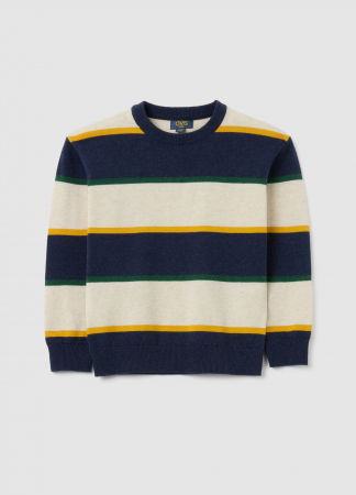 BAIETI - OVS Kids Pulover Blue/White Baieti 3-10 Ani