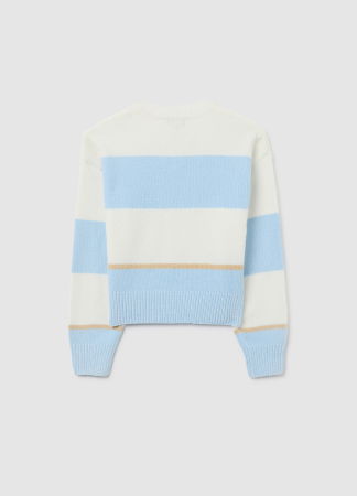 ДЕВОЧКИ - OVS Kids Свитер Для Девочек Blue/White 10-15 Лет
