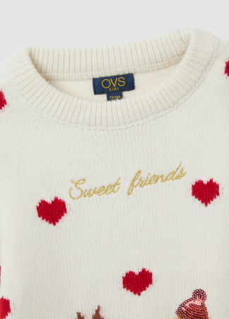 ДЕВОЧКИ - OVS Kids Свитер Для Девочек Gardenia 3-10 Лет