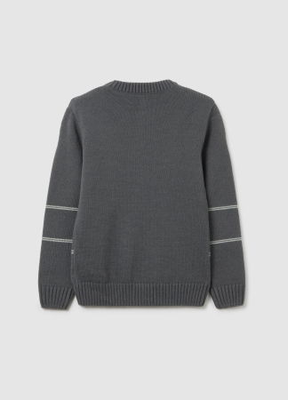 Tricotaje - OVS Kids Pulover Gri Baieti 10-15 Ani