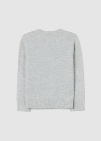 ДЕВОЧКИ - OVS Kids Свитер Для Девочек Светло-Серый 3-10 Лет