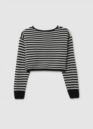 Девочки 10-15 ЛЕТ - OVS Kids Свитер Для Девочек Серый/Чёрный 10-15 Лет