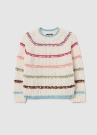 Tricotaje - OVS Kids Pulover Roz/Pudra Fete 3-10 Ani