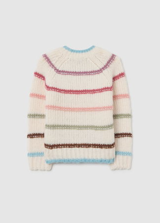 Tricotaje - OVS Kids Pulover Roz/Pudra Fete 3-10 Ani