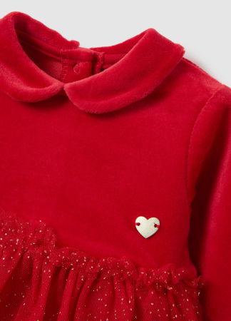 Rochii si Salopete - OVS Kids Rochie Rosie Fete 0-9 Luni