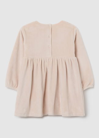 Rochii si Salopete - OVS Kids Rochie Vanilla Cream Fete 9-36 Luni