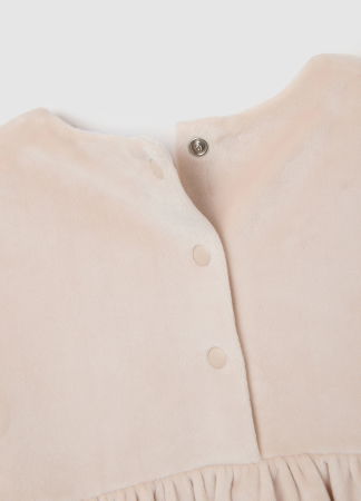 Rochii si Salopete - OVS Kids Rochie Vanilla Cream Fete 9-36 Luni