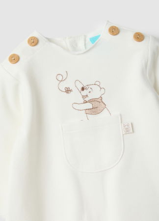 BAIETI - OVS Kids Salopeta Alba Baieti 0-9 Luni