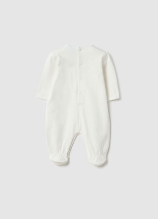 BAIETI - OVS Kids Salopeta Alba Baieti 0-9 Luni