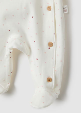 FETE - OVS Kids Salopeta Alba Fete 0-9 Luni