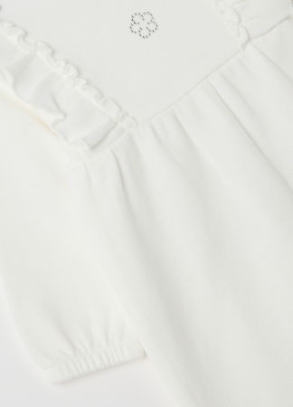 FETE - OVS Kids Salopeta Alba Fete 0-9 Luni