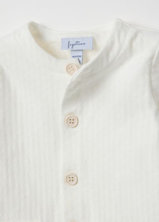 FETE - OVS Kids Salopeta Alba Fete 0-9 Luni