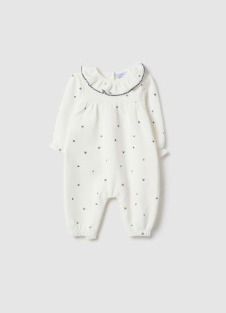 FETE - OVS Kids Salopeta Alba Fete 0-9 Luni