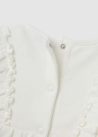 FETE - OVS Kids Salopeta Alba Fete 0-9 Luni