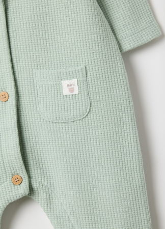 Baieti 0-9 LUNI - OVS Kids Salopeta Aqua Gray Baieti 0-9 Luni