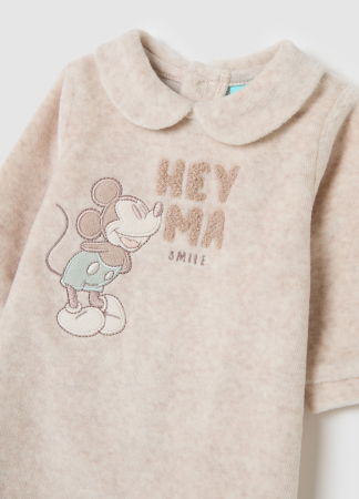 OVS Kids Salopeta Beige Melange Baieti 0-9 Luni [2]