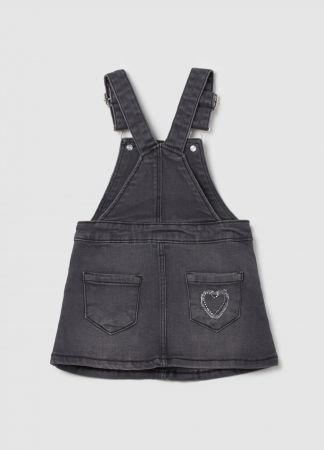 FETE - OVS Kids Salopeta Gri Fete 9-36 Luni