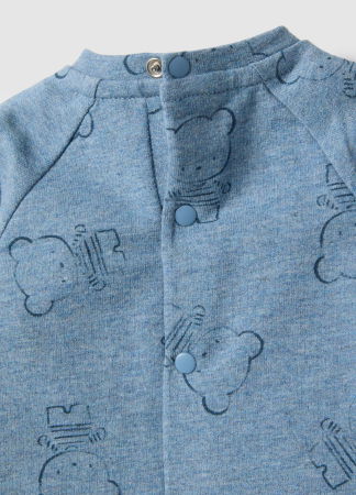 МАЛЬЧИКИ - OVS Kids Комбинезон Для Мальчиков Light Blue Melange 0-9 Месяцев