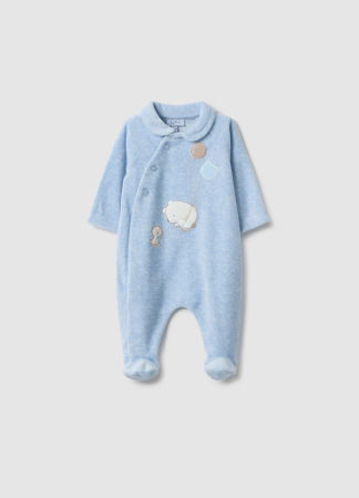 МАЛЬЧИКИ - OVS Kids Комбинезон Для Мальчиков Light Blue Melange 0-9 Месяцев