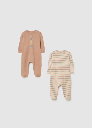 МАЛЬЧИКИ - OVS Kids Пижама-Комбинезон Для Мальчиков Roz/Pudra 9-36 Месяцев