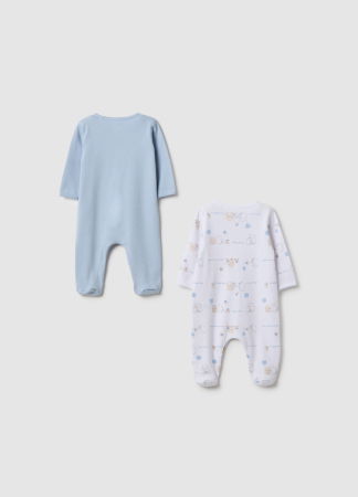 МАЛЬЧИКИ - OVS Kids Пижама-Комбинезон Для Мальчиков Subdued Blue 9-36 Месяцев