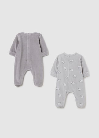 МАЛЬЧИКИ - OVS Kids Пижама-Комбинезон Для Мальчиков Ultimate Gray 9-36 Месяцев