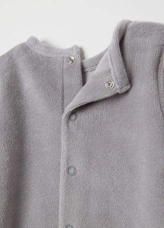 Baieti 9-36 LUNI - OVS Kids Salopeta-Pijama Ultimate Gray Baieti 9-36 Luni