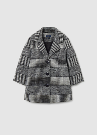 Geci si Jachete - OVS Kids Scurta Black/White Check Fete 3-10 Ani