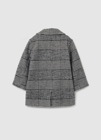 Geci si Jachete - OVS Kids Scurta Black/White Check Fete 3-10 Ani